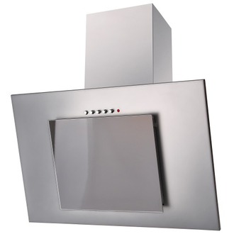 Вытяжка AKPO WK-4 Nero eco 90 нержавейка, серое стекло